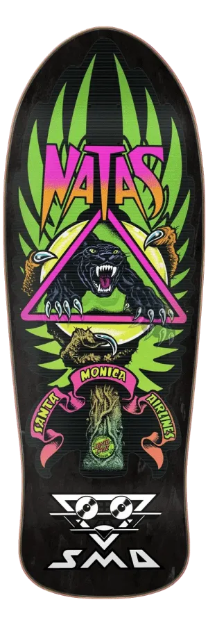 Santa Monica Airlines - Natas Kaupas Panther Lenticular 10.538 Reissue Skateboard Deck