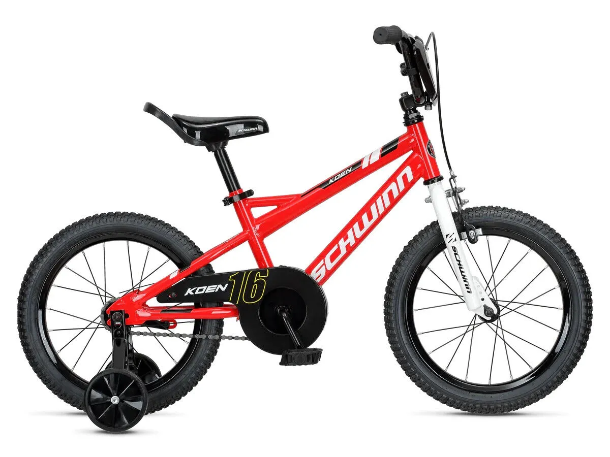 Schwinn Koen 16" Kids Bike - Blaze Red