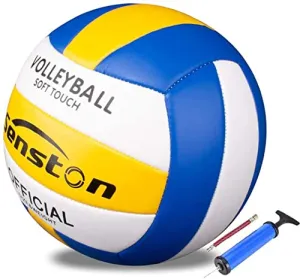 Senston Soft Volleyball - Waterproof Indoor/Outdoor for Beach Play, Game,Gym,Training Official Size 5