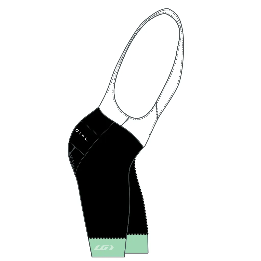 Serape Cycling Bibs - Seaglass