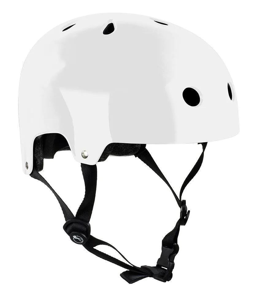 SFR Essentials Skateboard Bike Helmet - Gloss White