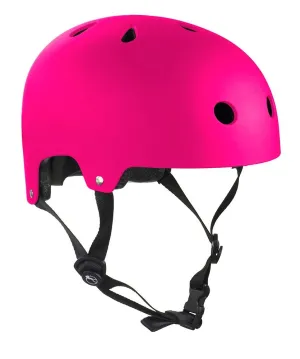 SFR Essentials Skateboard Bike Helmet - Matt Fluo Pink