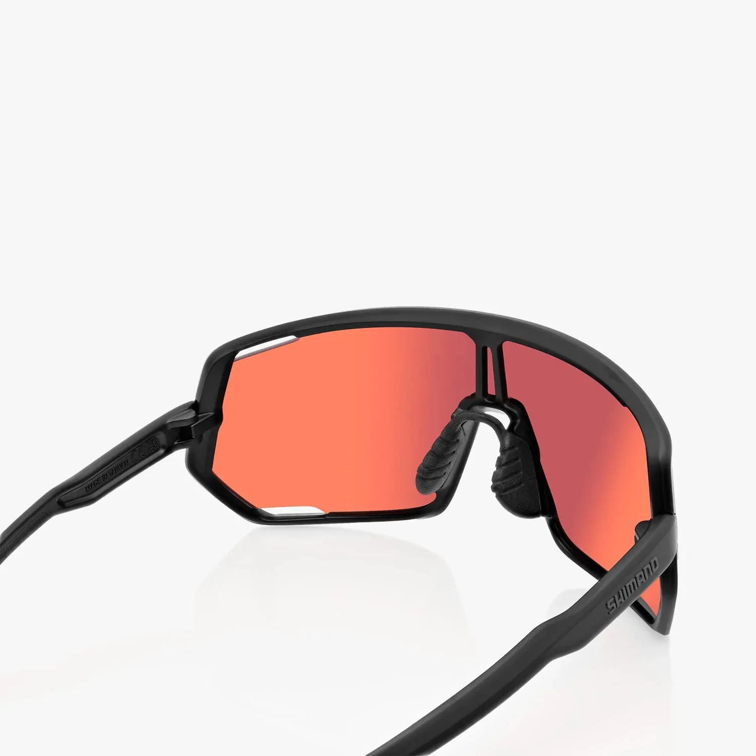 Shimano Technium 2 Sunglasses — Matte Black Frame / RIDESCAPE Road Lens