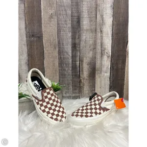Shoes Sneakers By Vans In Checkered Pattern, Size: 7.5