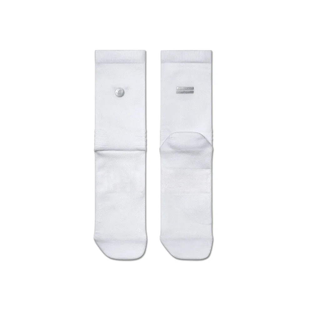 Shyu Racing Running Socks - White/White/White