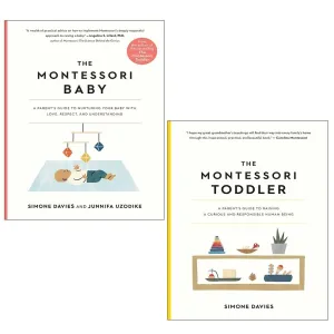 Simone Davies Collection 2 Books Collection Set Montessori Toddler, Montessori Baby