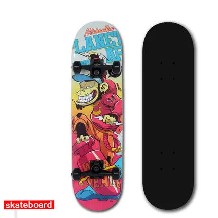 SK-CL Professional long board double rocker