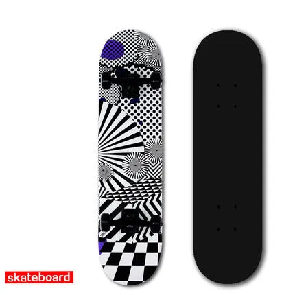 SK-CL Professional long board double rocker