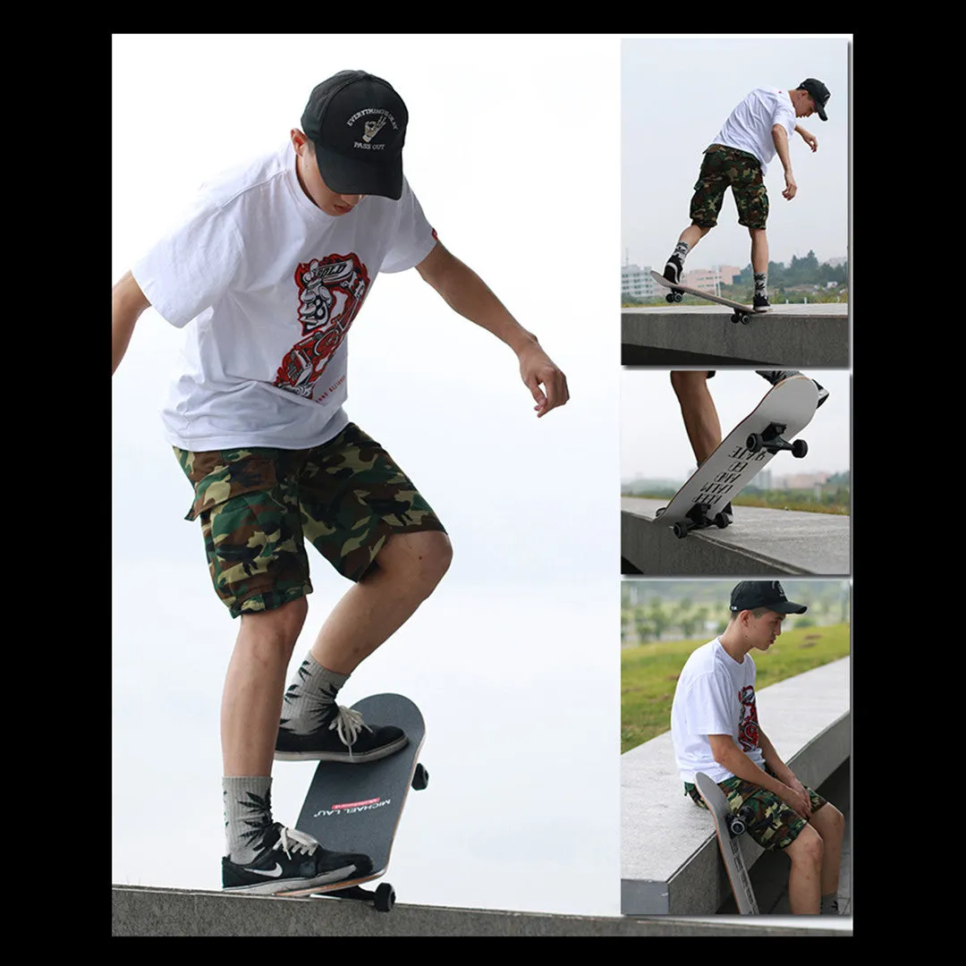 SK-CL Professional long board double rocker