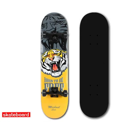 SK-CL Professional long board double rocker