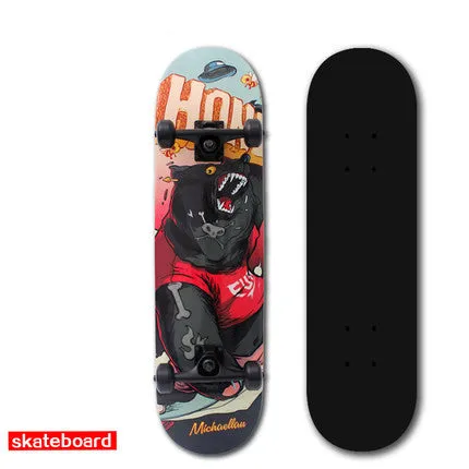 SK-CL Professional long board double rocker