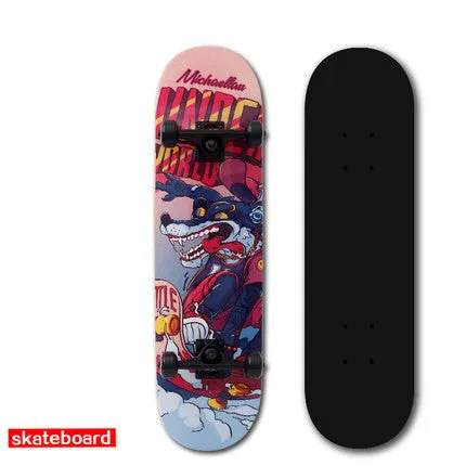 SK-CL Professional long board double rocker