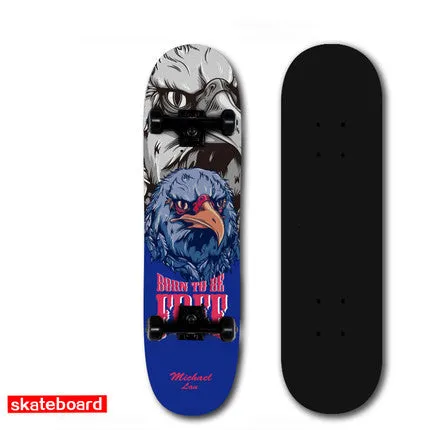 SK-CL Professional long board double rocker