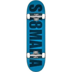 Sk8Mafia Acrylic Blue 8" Skateboard Complete