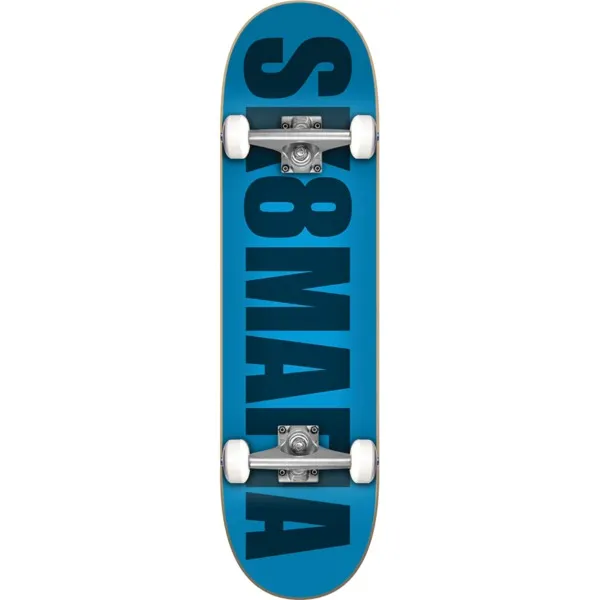 Sk8Mafia Acrylic Blue 8" Skateboard Complete