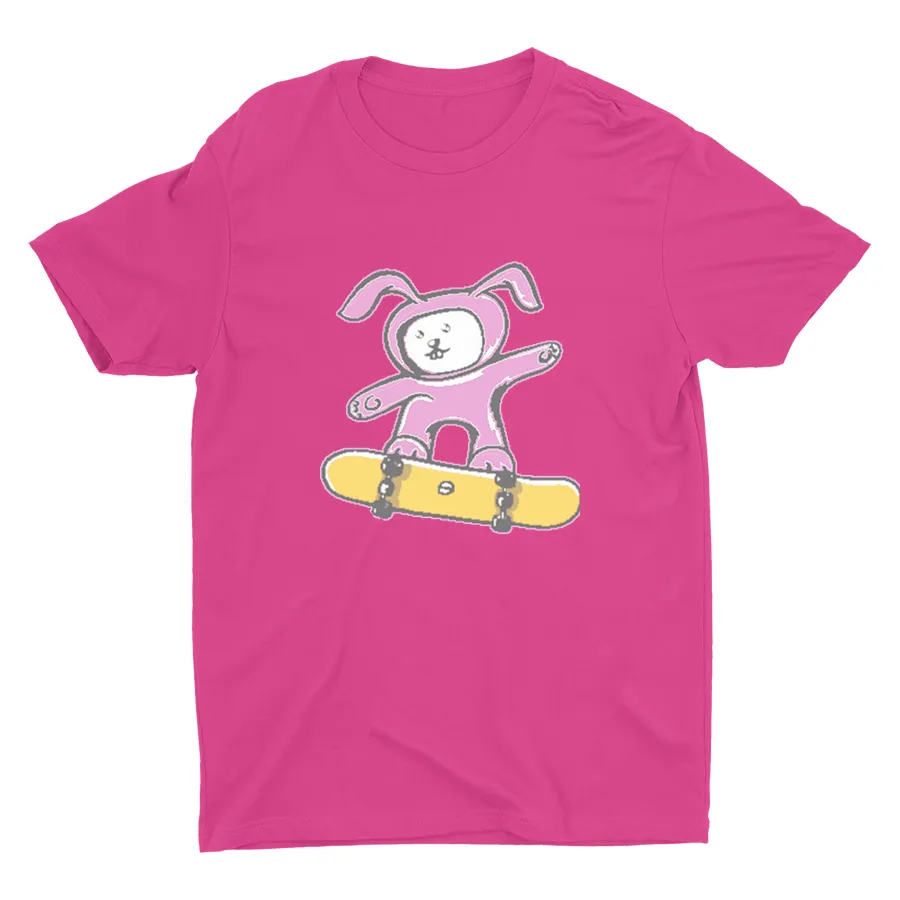 Skateboard Rabbit Cotton Tee