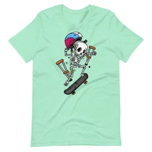 Skull Skateboard Short-Sleeve Unisex T-Shirt