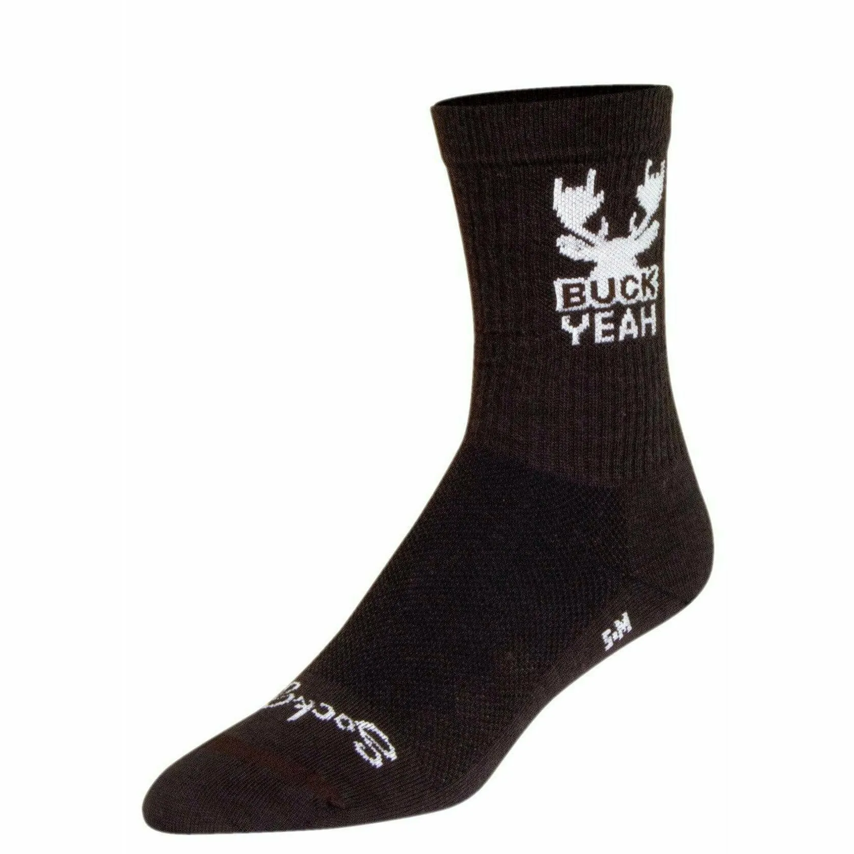 SockGuy Buck Yeah Turbo Wool Crew Socks