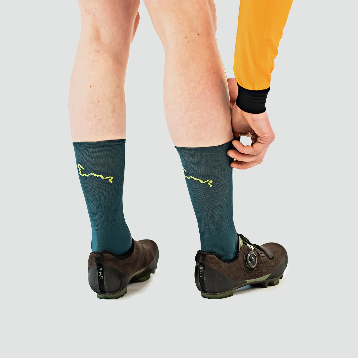Socks - Botanical Green