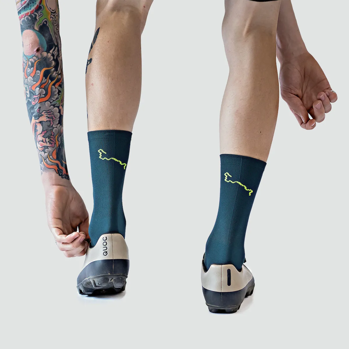 Socks - Botanical Green