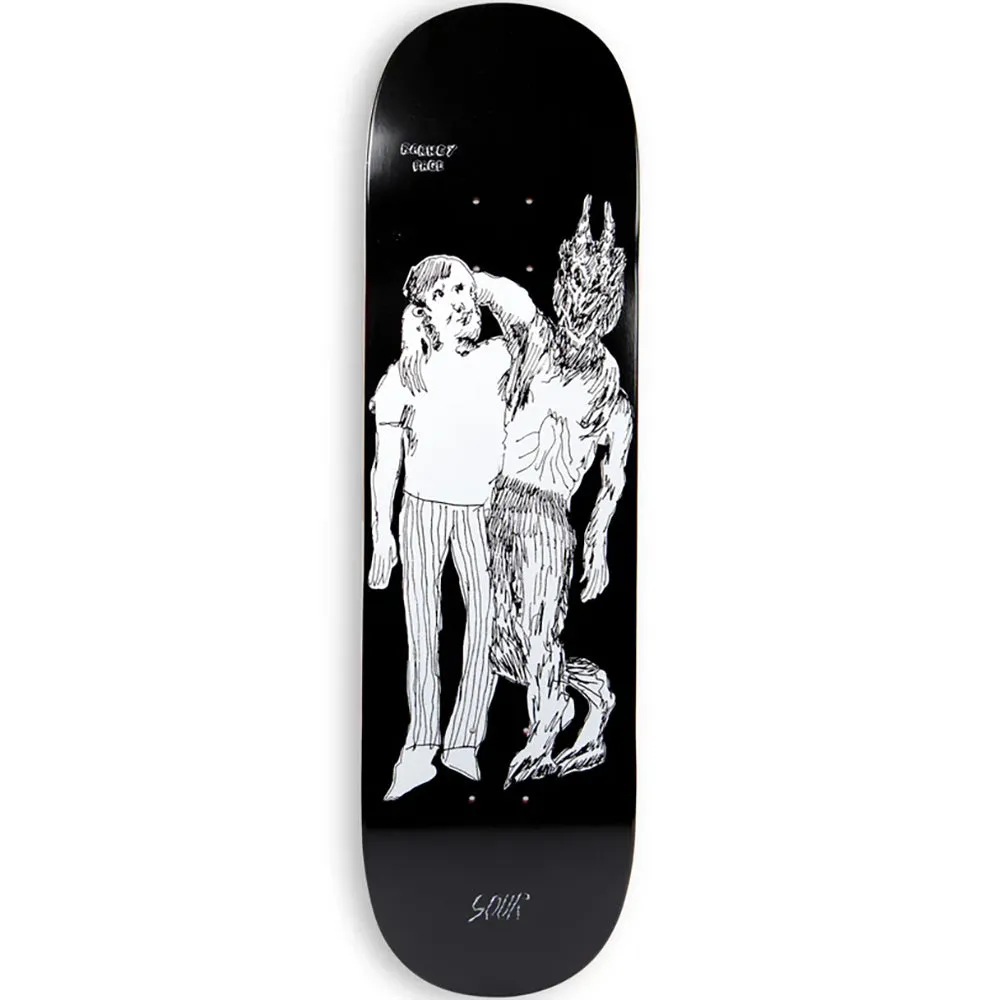 Sour Barney Page Night Friend Skateboard Deck 8.5"