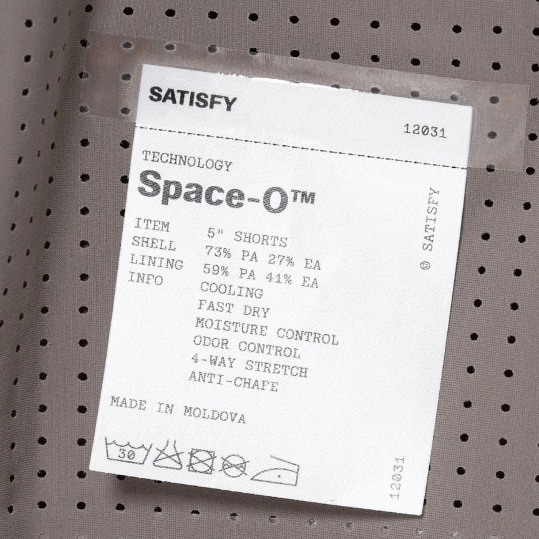 Space-O™ 5" Shorts - Taupe