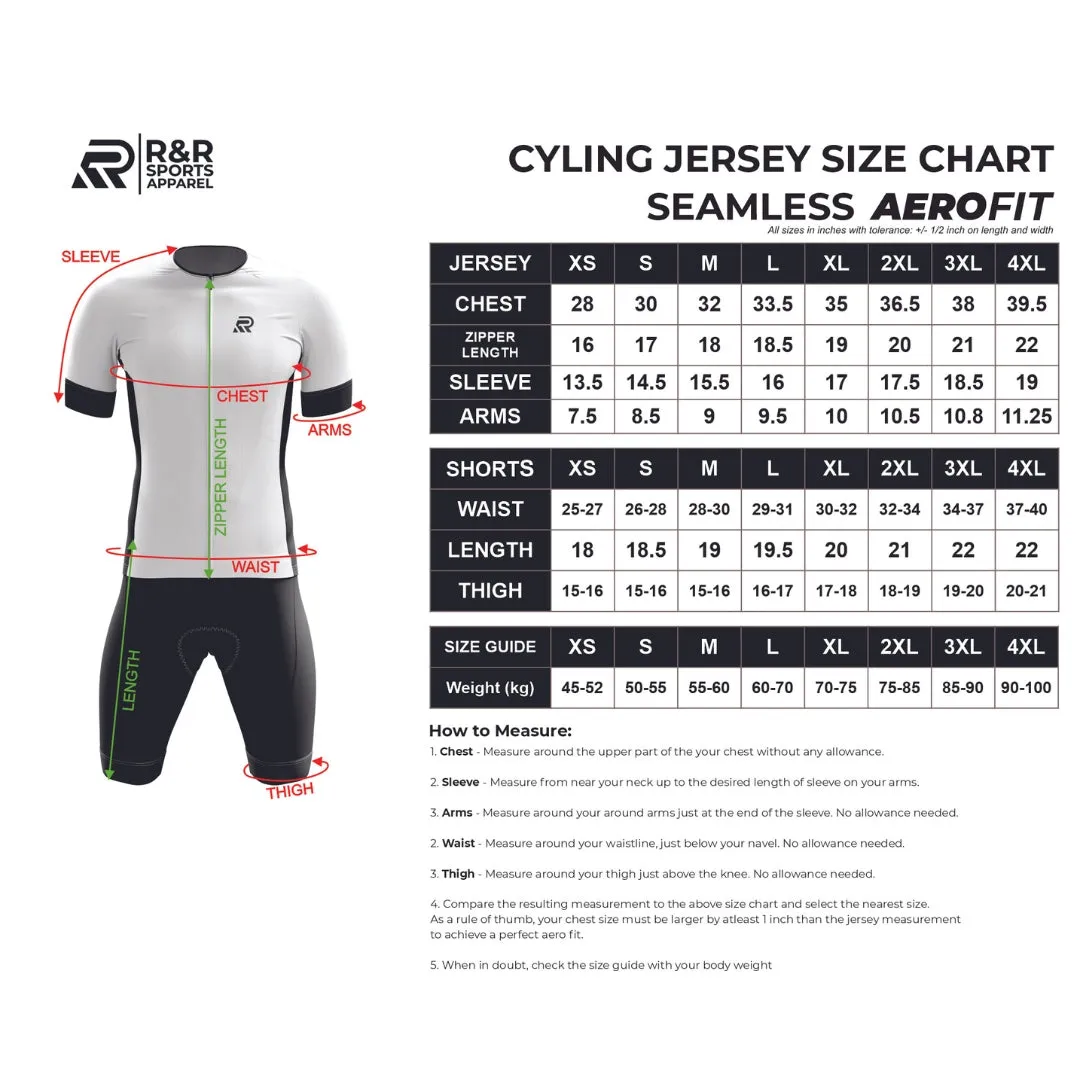 Spectrum Streak Seamless Cycling Jersey
