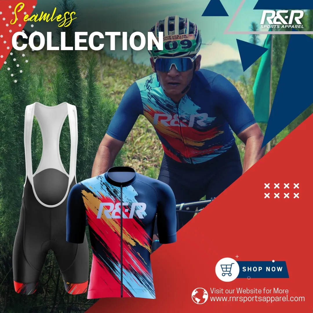 Spectrum Streak Seamless Cycling Jersey