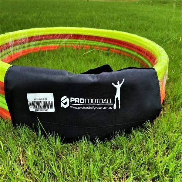 Speed & Agility Rings - Set of 12 with Carry Strap