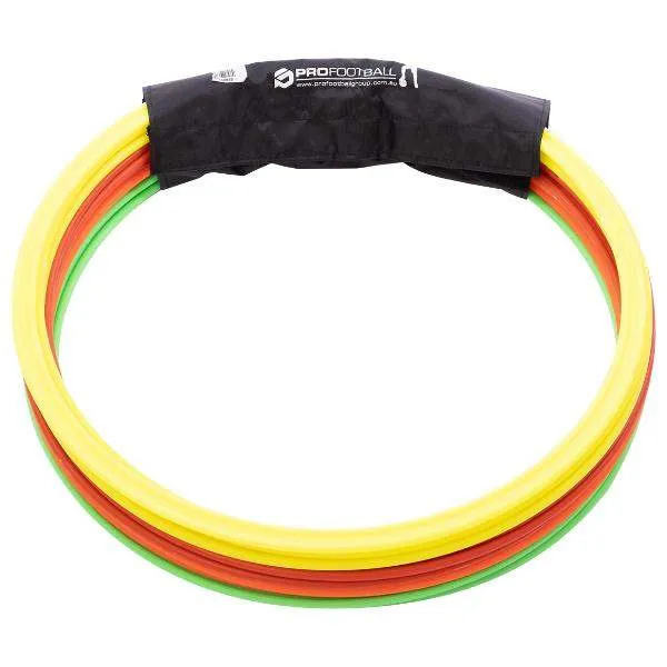 Speed & Agility Rings - Set of 12 with Carry Strap