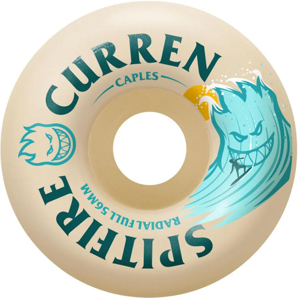 Spitfire Curren Caples Burn Squad Pro Formula Four Radial Full 99du Wheels 56mm