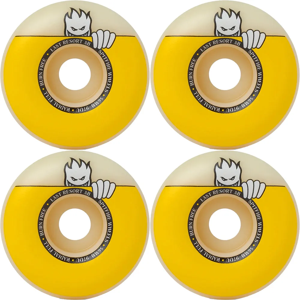 Spitfire x Last Resort AB Formula Four Radial Full 97du Wheels 56mm