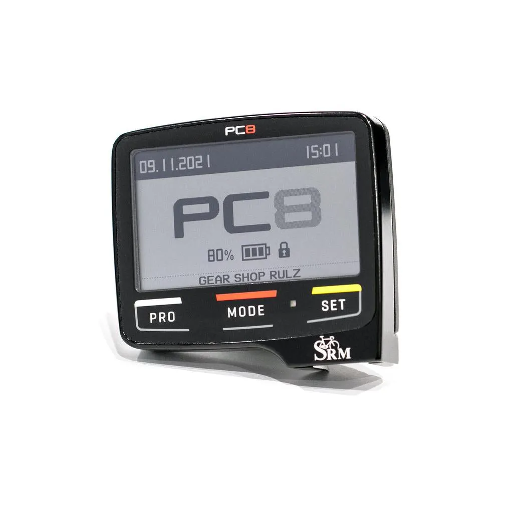 SRM PM9 Origin Aluminium Track Power Meter Bundle - Rechargeable - 30mm