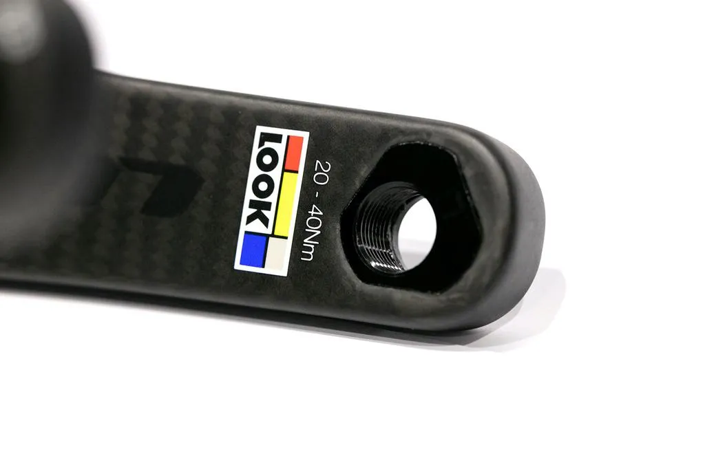 SRM PM9 Origin Carbon Track Power Meter Bundle - Rechargeable - 24mm