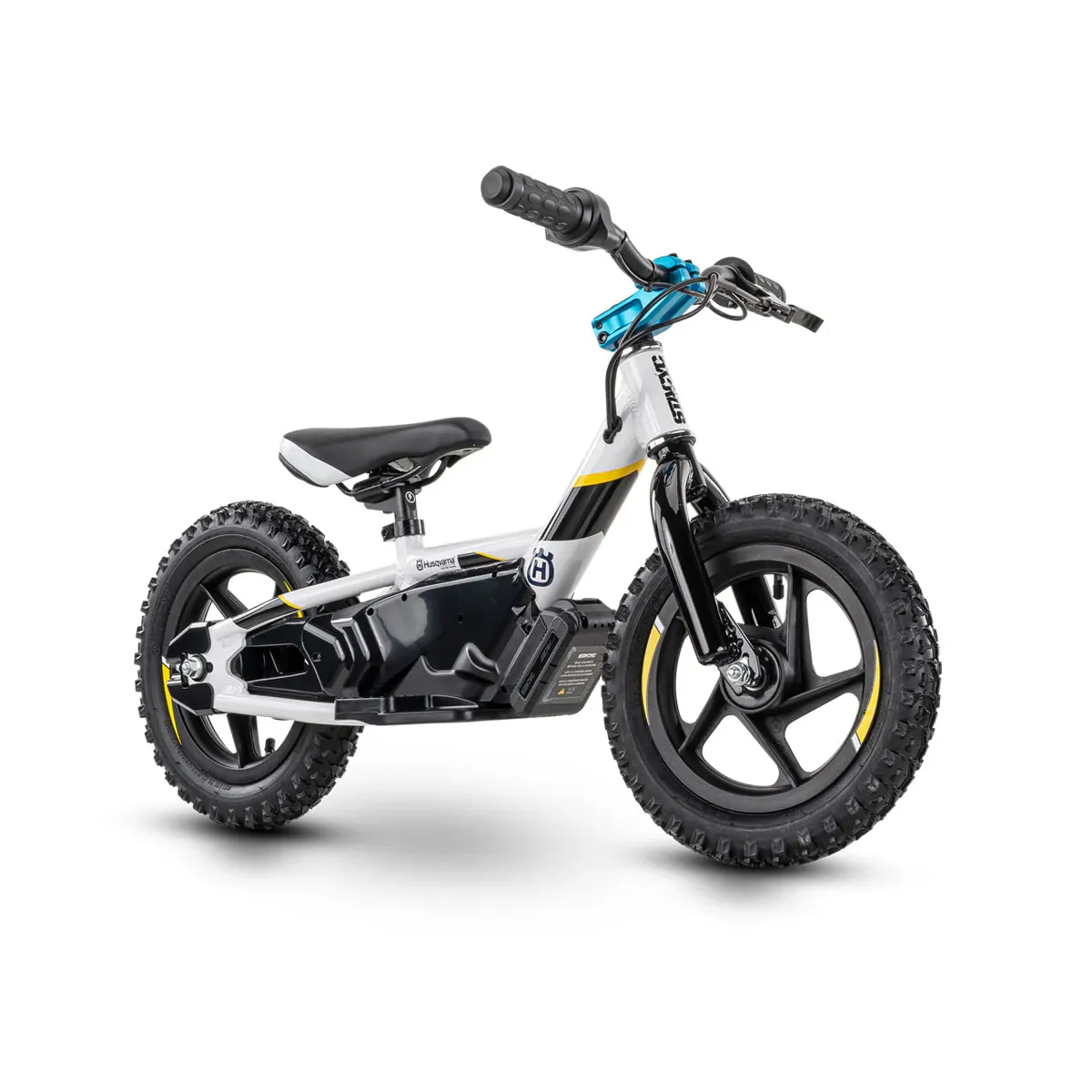 Stacyc 12eDrive Husqvarna Replica E-Bike for Ages 3-5