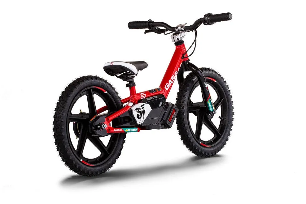 Stacyc Brushless 16eDrive GasGas Replica E-Bike for Ages 5-7