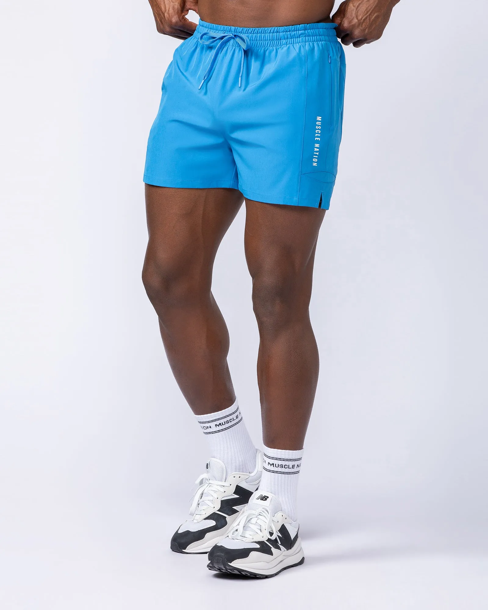 Streamline Training 3" Shorts - Azure Blue