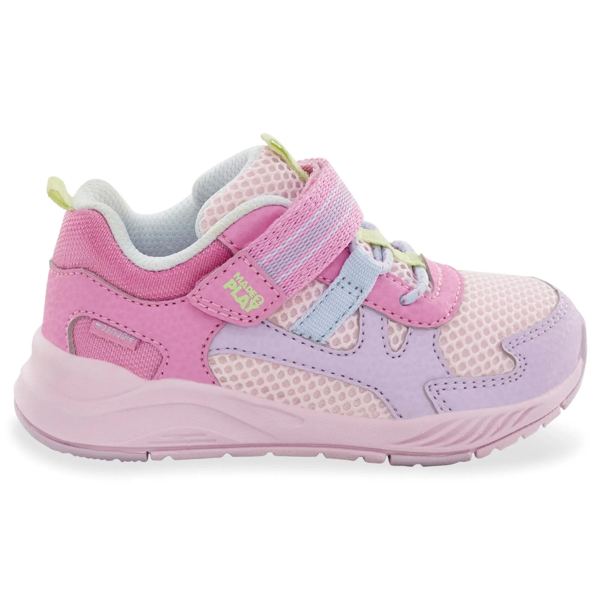 STRIDE RITE - M2P Player Sneaker - Pink Multi