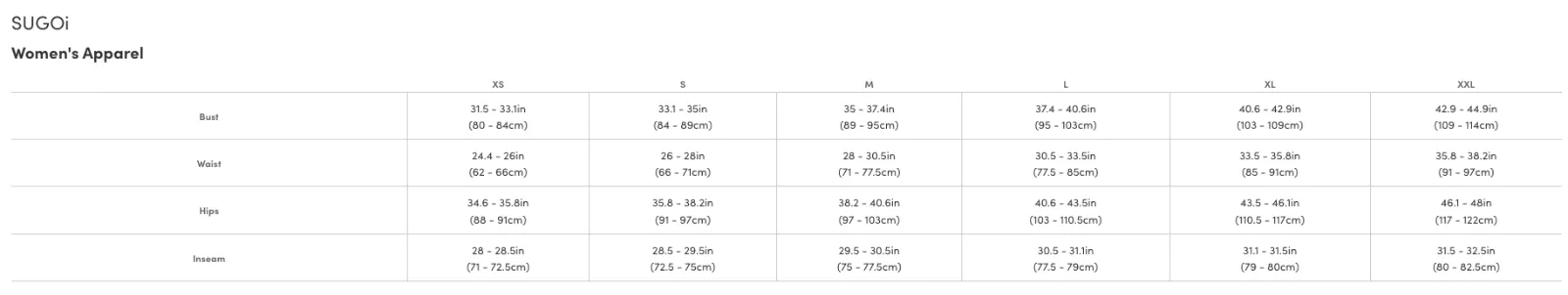 Sugoi Women's Ard Cycling Shorts Sizes XL and XXL