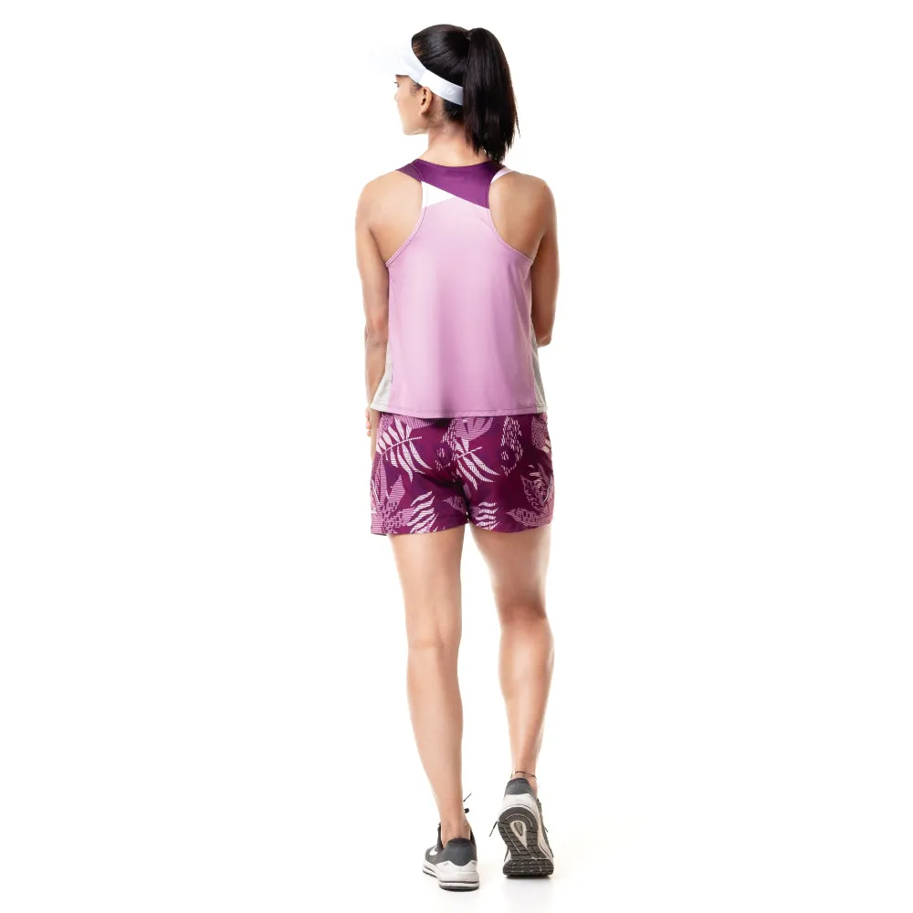 Sunset Running - Unbroken - Sleeveless Running Jersey. Women