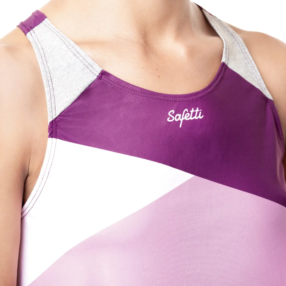 Sunset Running - Unbroken - Sleeveless Running Jersey. Women