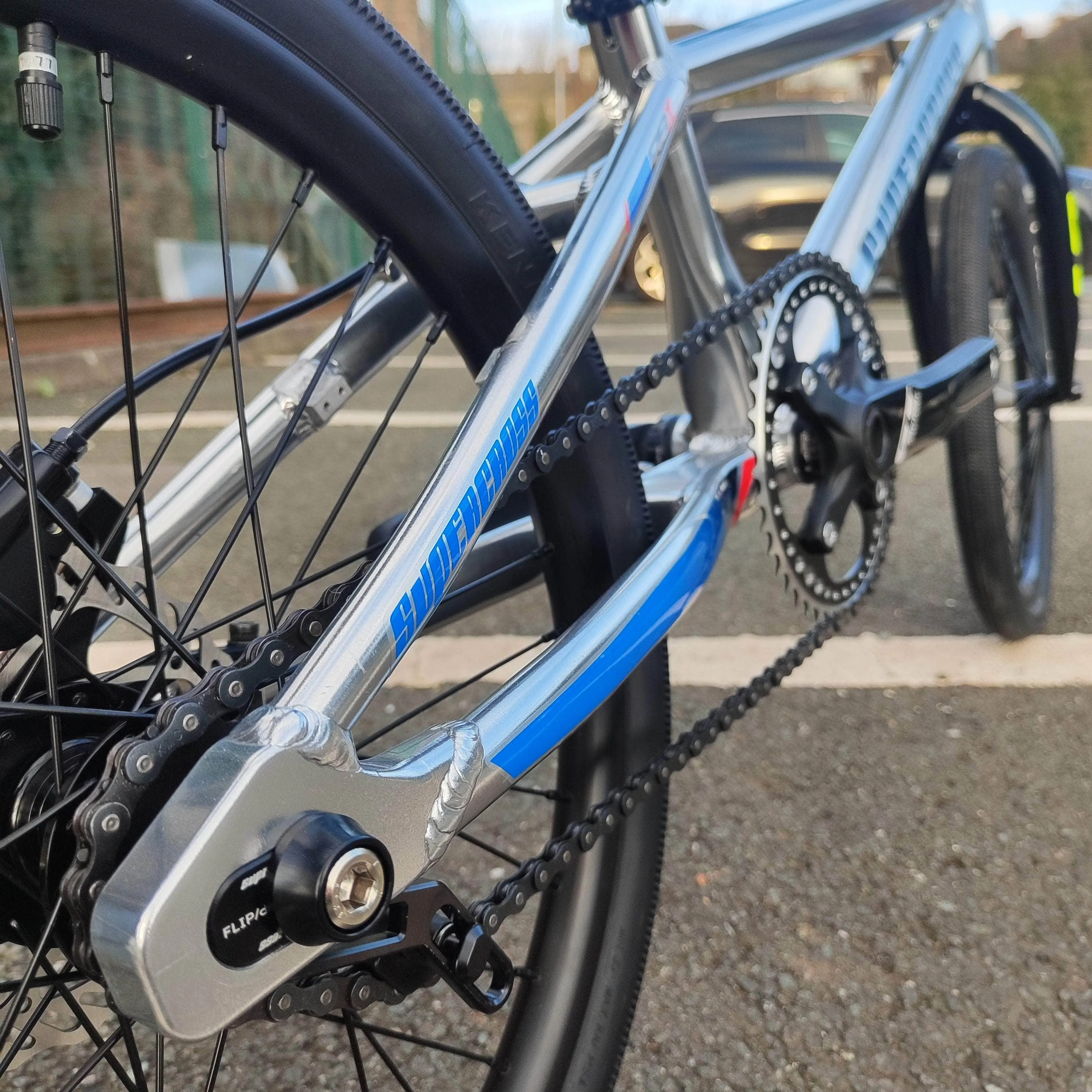 Supercross Envy RS7 Pro XXXL Bike Mirror Polished