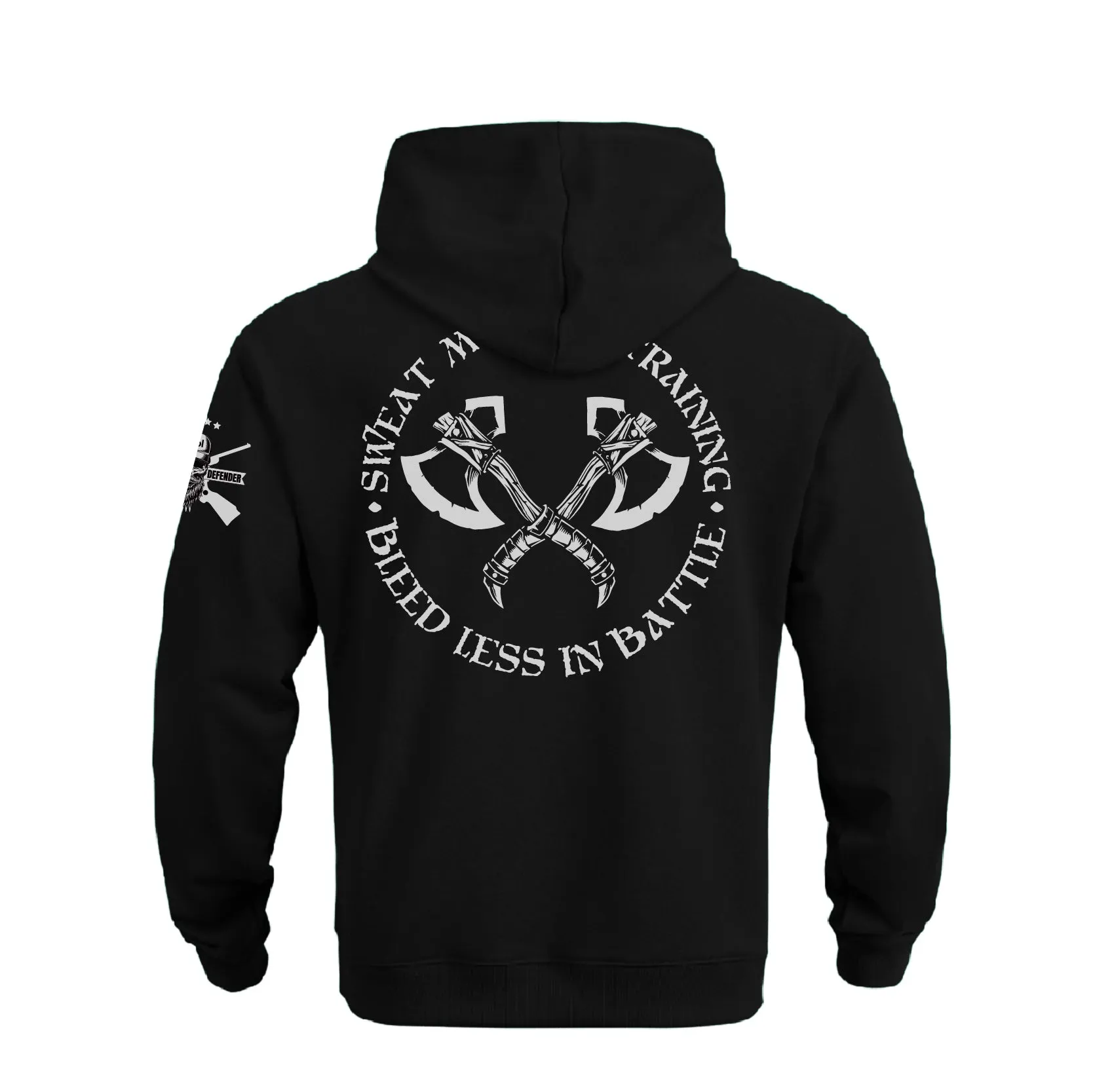 SWEAT MORE IN TRAINING COTTON  GRAPHIC POCKET HOODIE