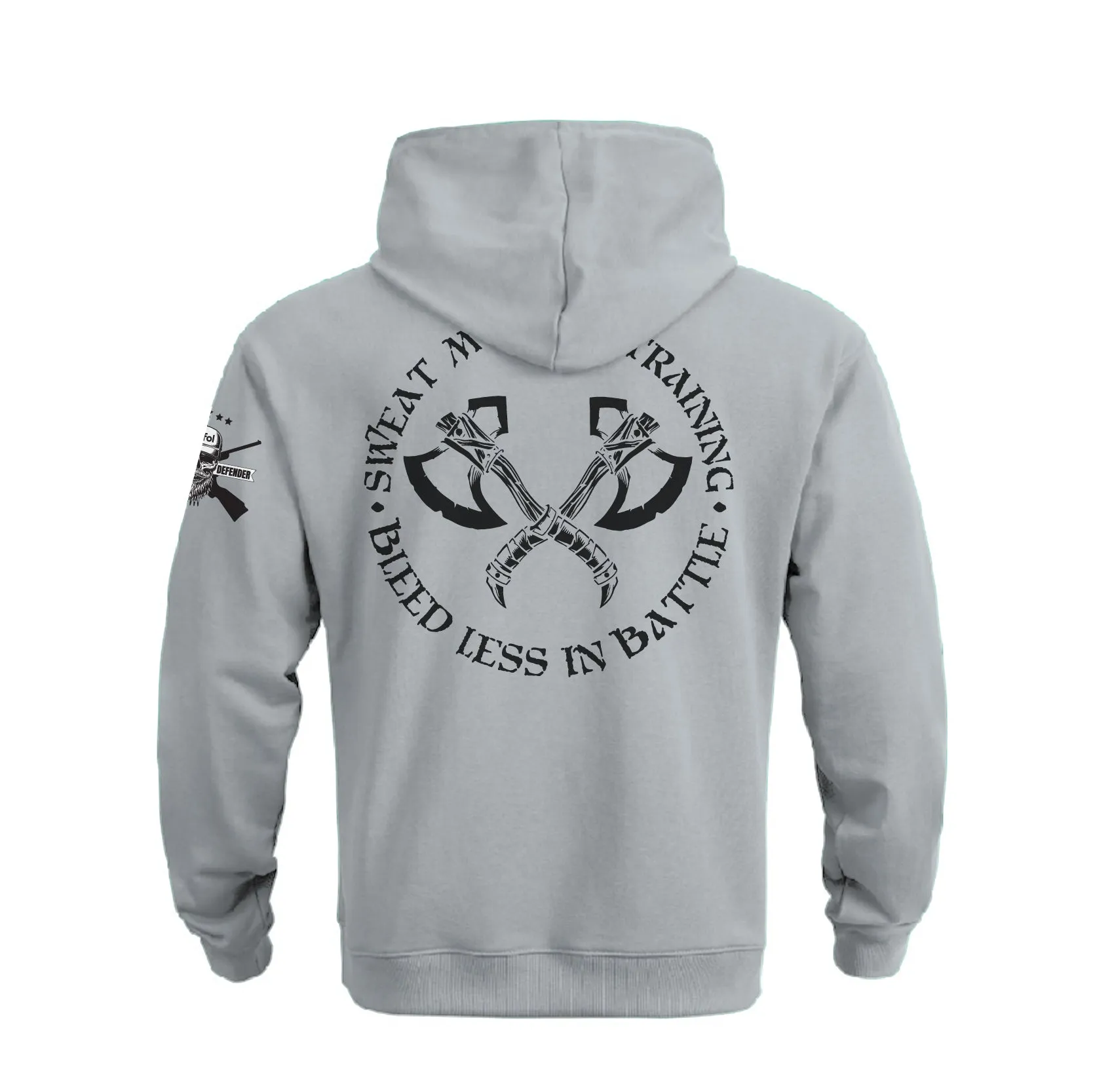 SWEAT MORE IN TRAINING COTTON  GRAPHIC POCKET HOODIE