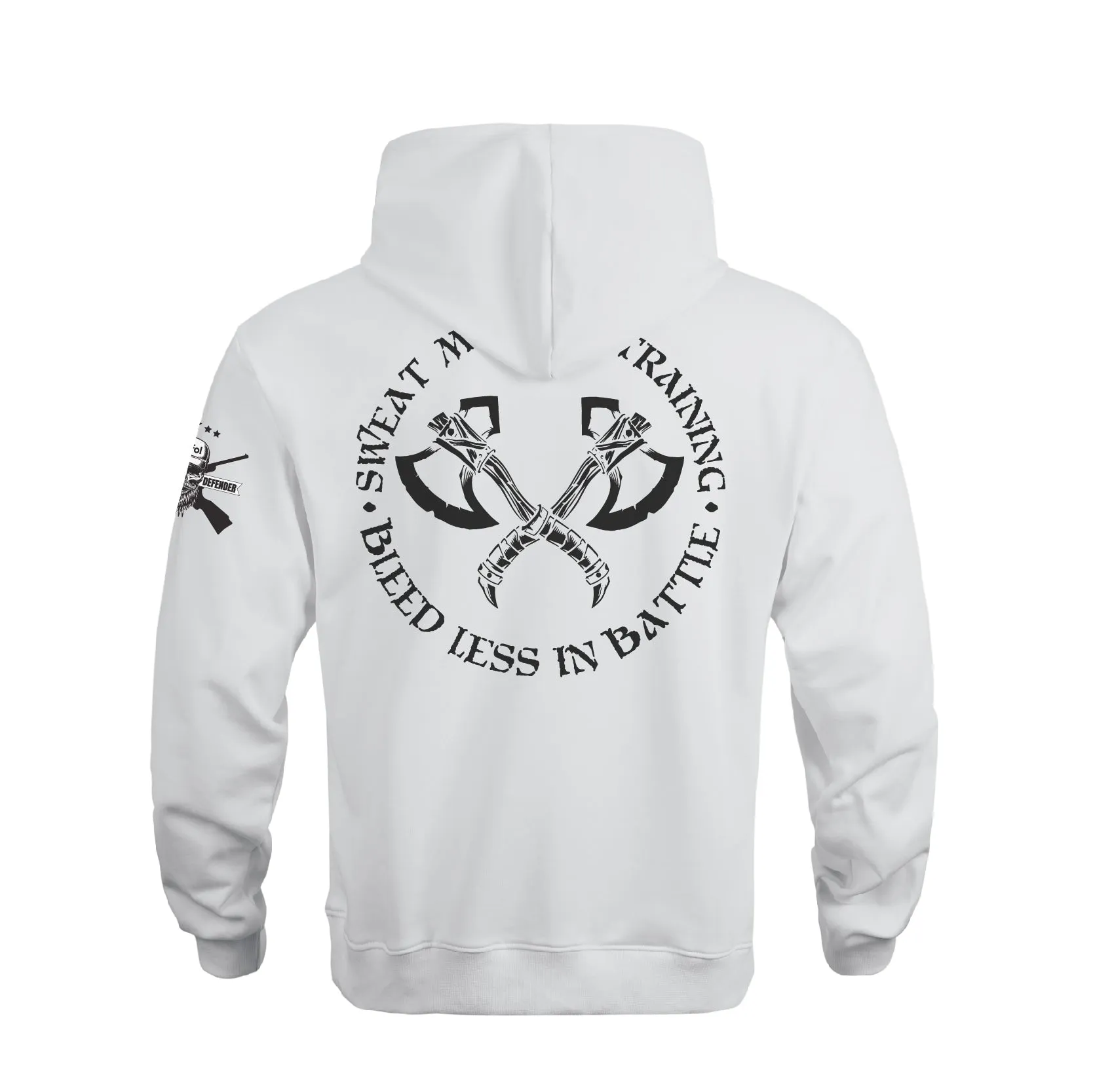 SWEAT MORE IN TRAINING COTTON  GRAPHIC POCKET HOODIE