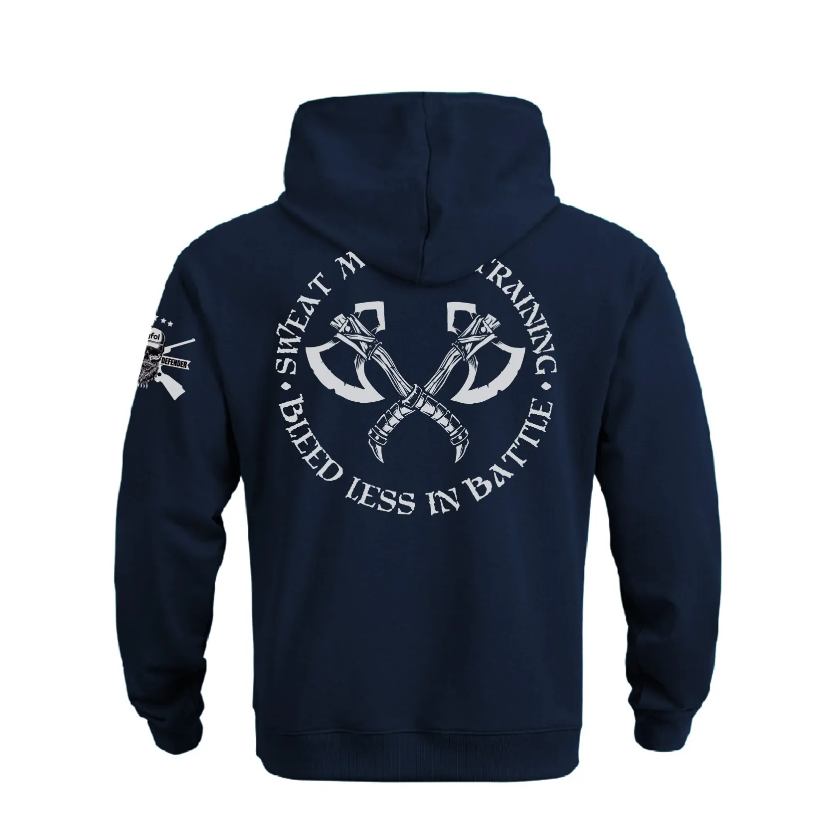 SWEAT MORE IN TRAINING COTTON  GRAPHIC POCKET HOODIE
