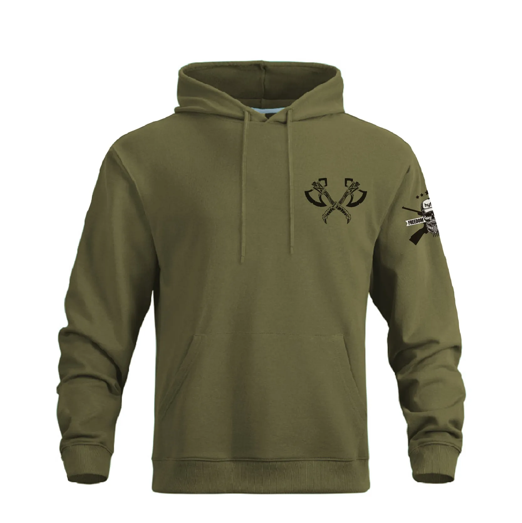SWEAT MORE IN TRAINING COTTON  GRAPHIC POCKET HOODIE