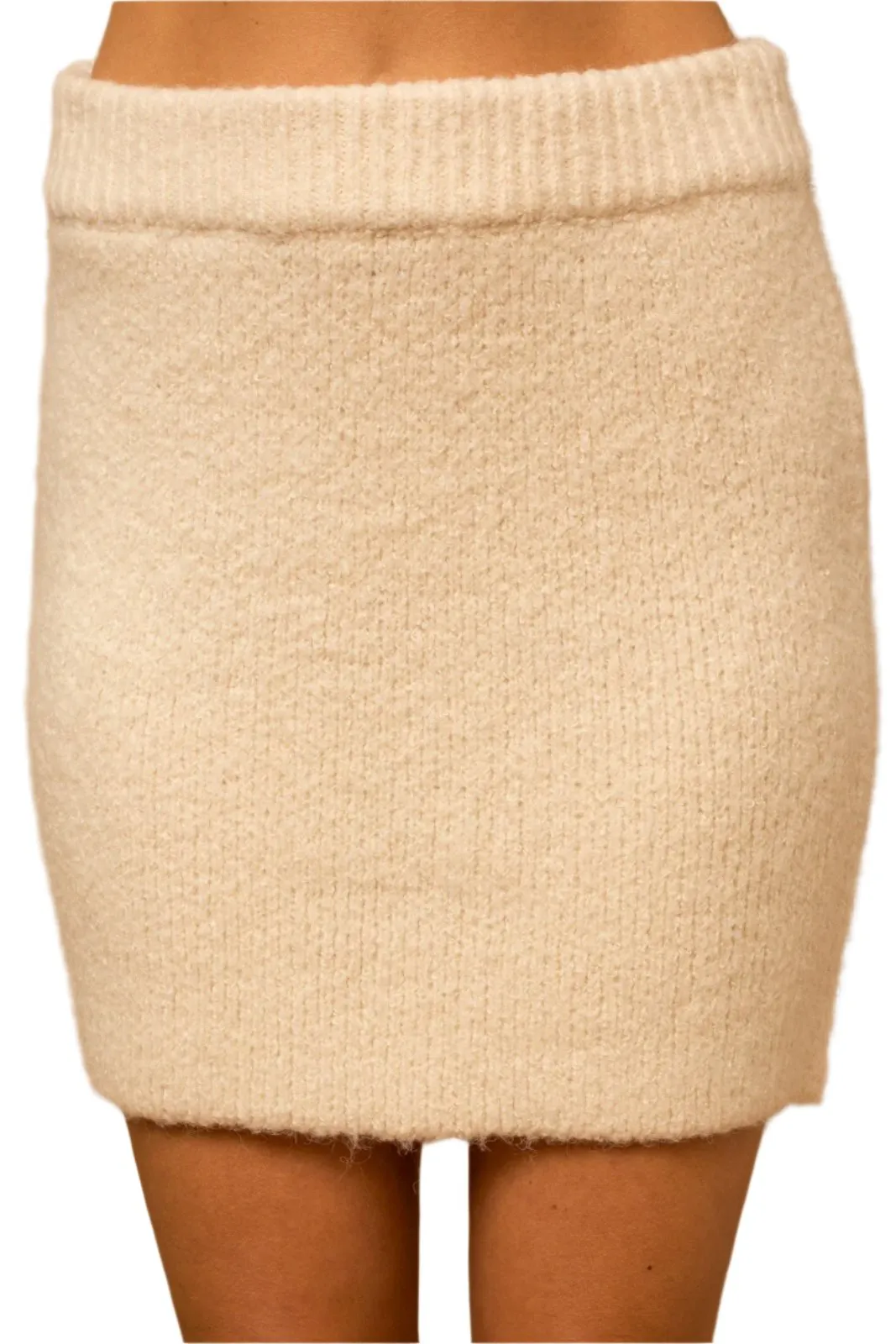 Sweater Mini Skirt
