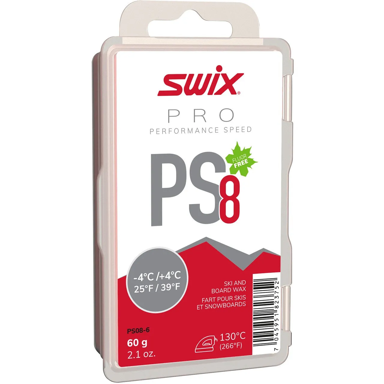 Swix PS8 Red 60g -4C/ 4C