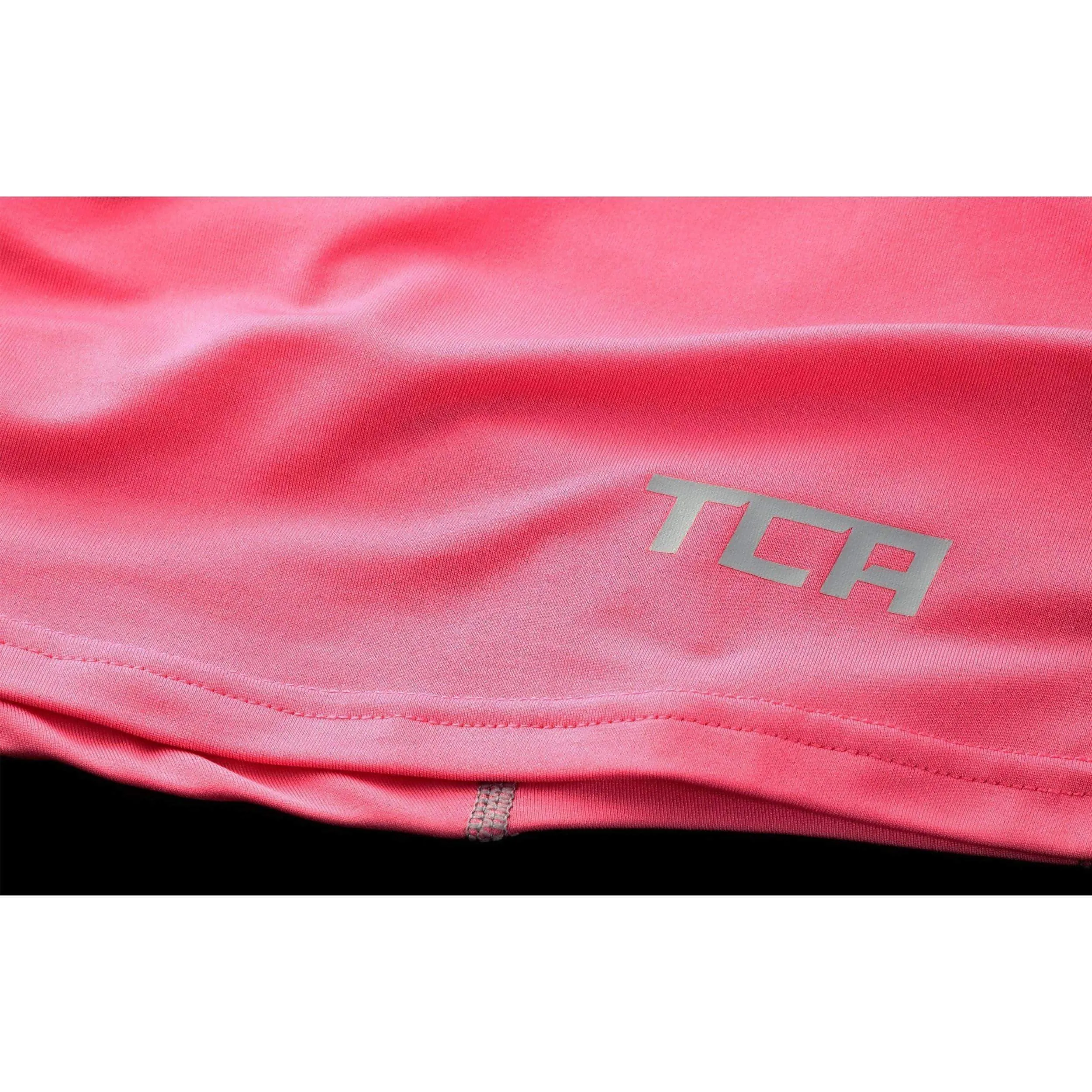 TCA Pro Performance Womens Short Sleeve Baselayer Running Top - Pink